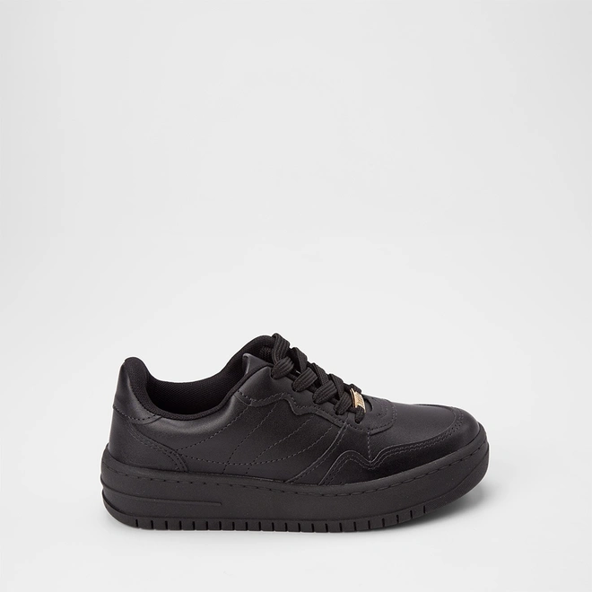 Tênis Casual Feminino Vizzano Original Preto