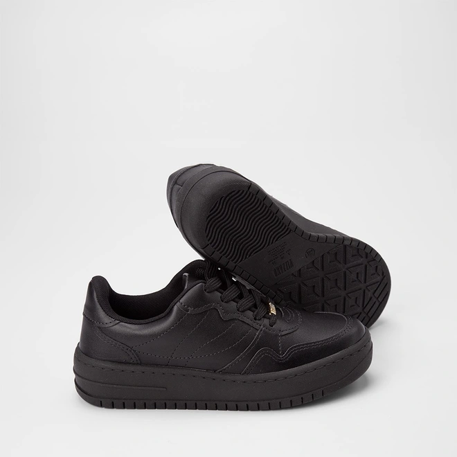 Tênis Casual Feminino Vizzano Original Preto