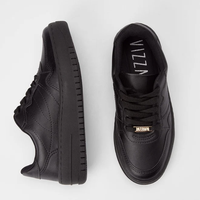 Tênis Casual Feminino Vizzano Original Preto