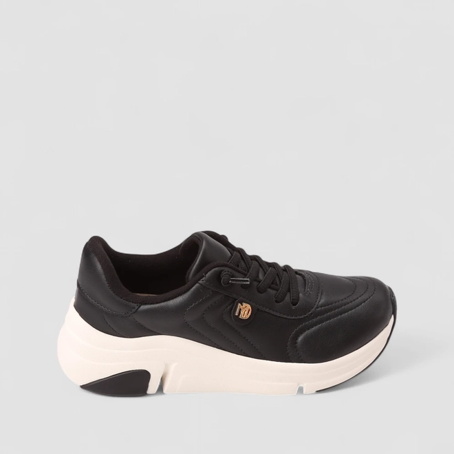 Tênis Casual Feminino Modare Preto