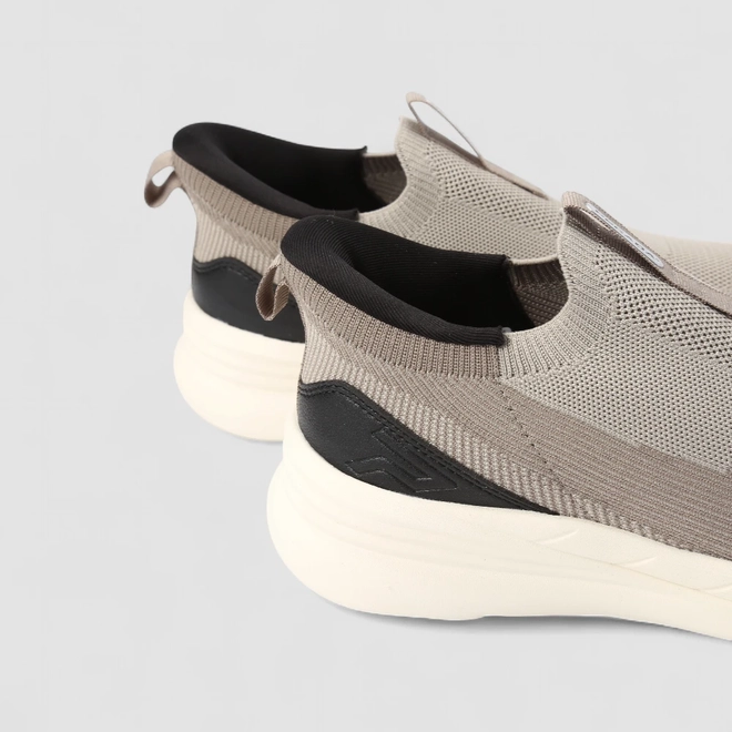 Slip On Masculino Pegada Levitech Original Mesh Cinza