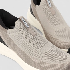 Slip On Masculino Pegada Levitech Original Mesh Cinza