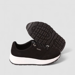 Tênis Feminino Via Uno Camurça Nobuck Preto