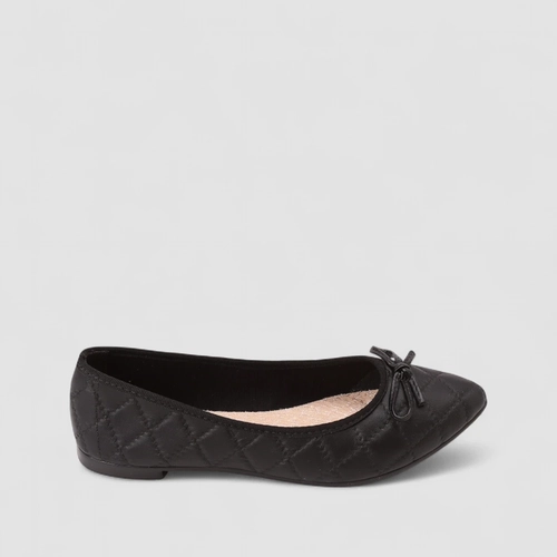 Sapatilha Feminina Moleca Laço Preto
