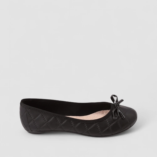Sapatilha Feminina Moleca Laço Preto