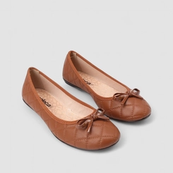 Sapatilha Feminina Moleca Laço Marrom