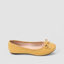 Sapatilha Feminina Moleca Laço Amarela