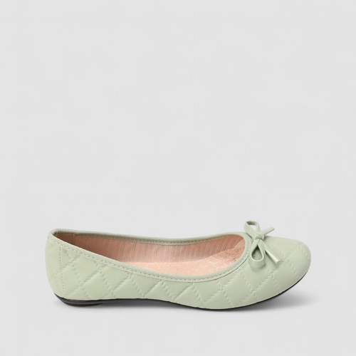 Sapatilha Feminina Moleca Laço Verde