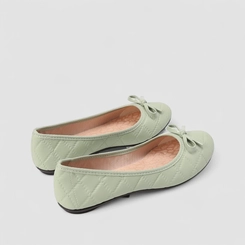 Sapatilha Feminina Moleca Laço Verde