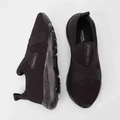 Slip On Feminino Vertus Confort Calce Fácil Preto