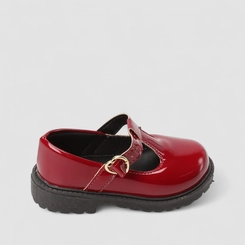 Mocassim Menina Gabrielinha Detalhe Coração Vermelho