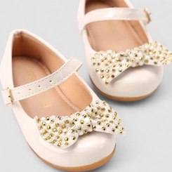 Sapatilha Infantil Gabrielinha Off-White