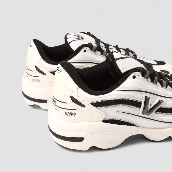 Tênis Esportivo Masculino Black Free Mesh Off White & Preto