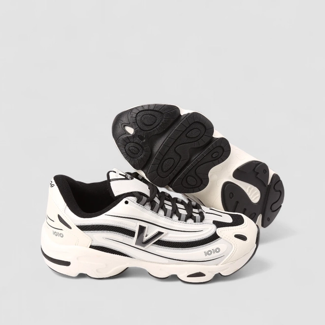 Tênis Esportivo Masculino Black Free Mesh Off White & Preto