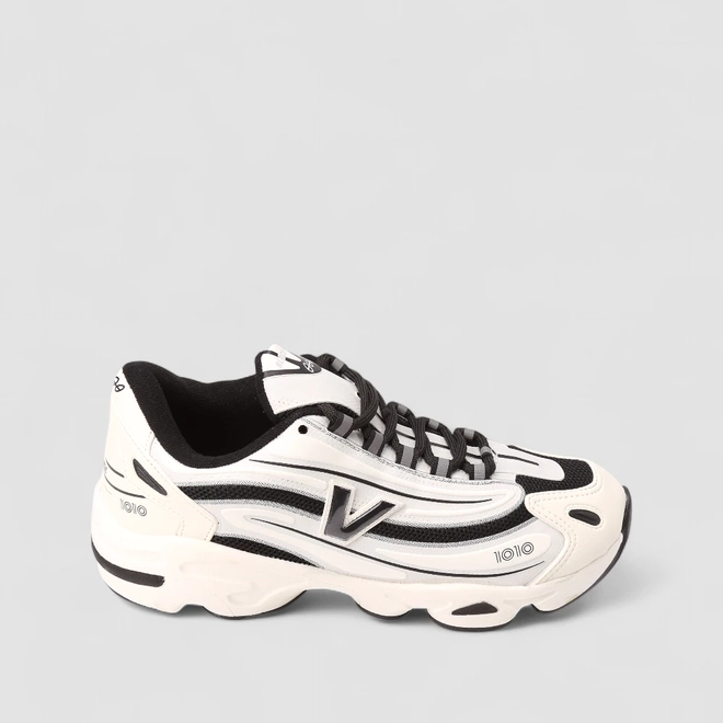 Tênis Esportivo Masculino Black Free Mesh Off White & Preto