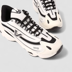 Tênis Esportivo Masculino Black Free Mesh Off White & Preto