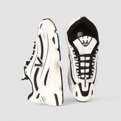 Tênis Esportivo Masculino Black Free Mesh Off White & Preto