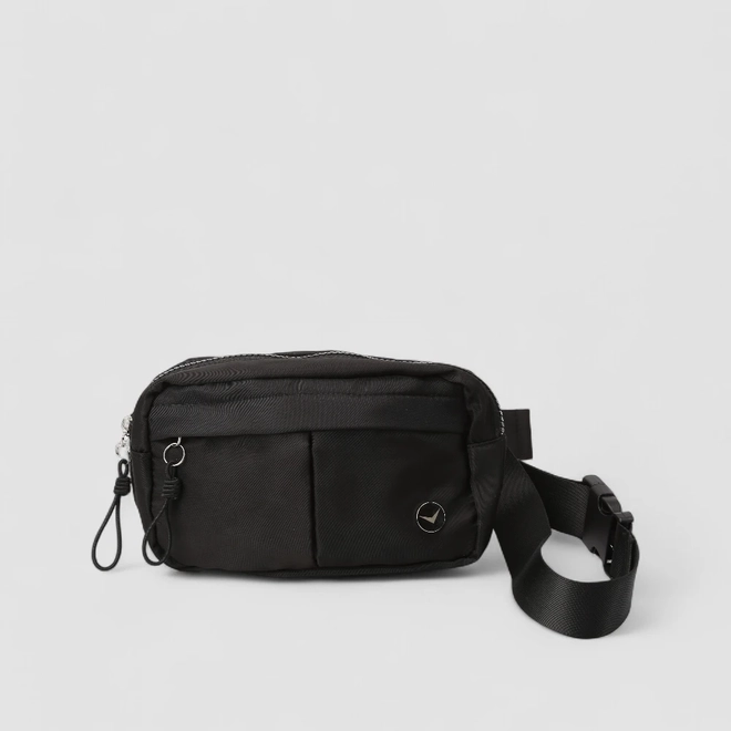 Bolsa Pochete Vertus Pequena Nó Preto