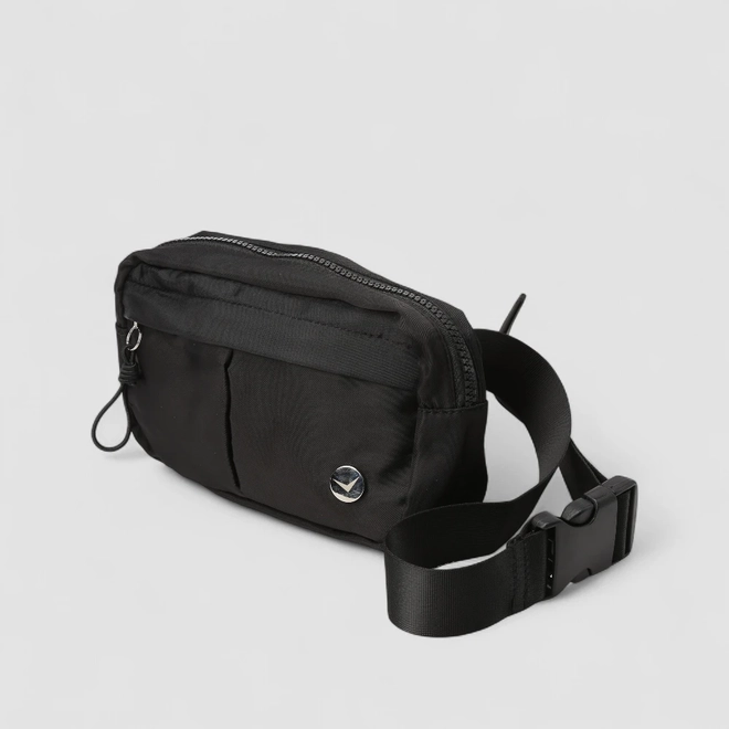 Bolsa Pochete Vertus Pequena Nó Preto