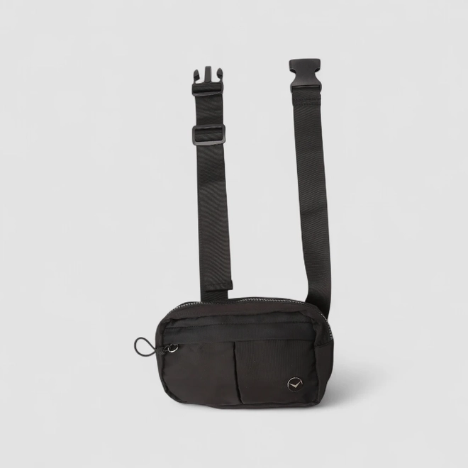 Bolsa Pochete Vertus Pequena Nó Preto