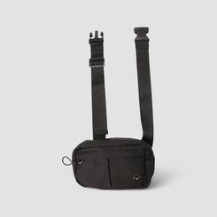 Bolsa Pochete Vertus Pequena Nó Preto