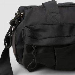 Bolsa Esportiva Vertus Grande Gym Bag Bolsos Frontais Preto