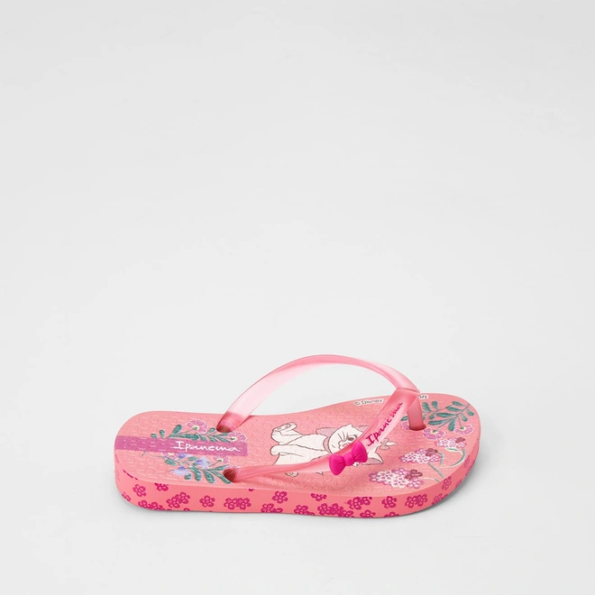 Chinelo Bebê Ipanema Disney Joy Gatinha Marie Rosa