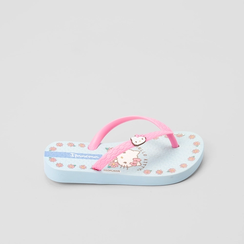 Chinelo Infantil Ipanema Hello Kitty Azul