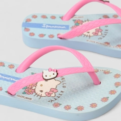 Chinelo Infantil Ipanema Hello Kitty Azul