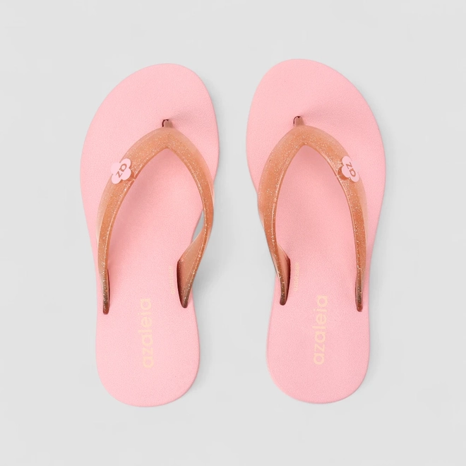 Tamanco Infantil Azaleia Glitter Rosa