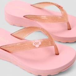 Tamanco Infantil Azaleia Glitter Rosa