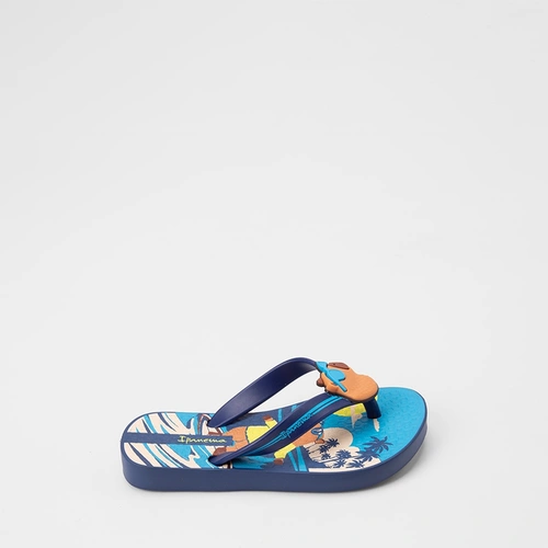 Chinelo Infantil Ipanema Capivara Praia Azul