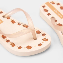 Chinelo Bebê Ipanema Day Capivara Bege