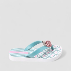 Chinelo Infantil Ipanema Glitter Cereja Verde