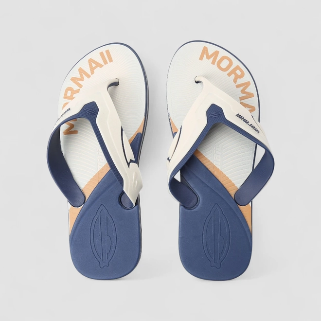 Chinelo Masculino Mormaii Azul & Branco