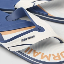 Chinelo Masculino Mormaii Azul & Branco