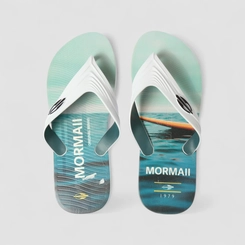 Chinelo Masculino Mormaii Tropical Graphics Azul