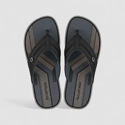 Chinelo Masculino Cartago Palermo III Preto E Cinza