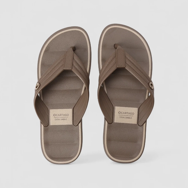 Chinelo Masculino Cartago Marrom
