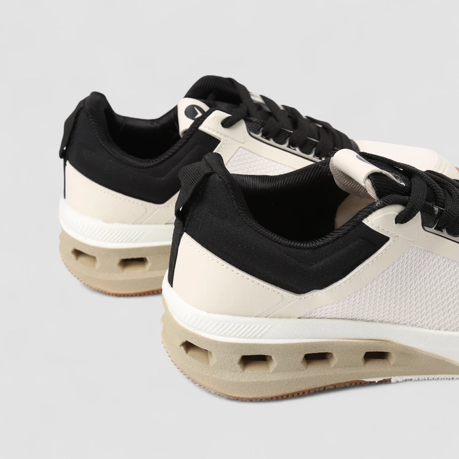 Tênis Esportivo Masculino Vertus Off White & Preto