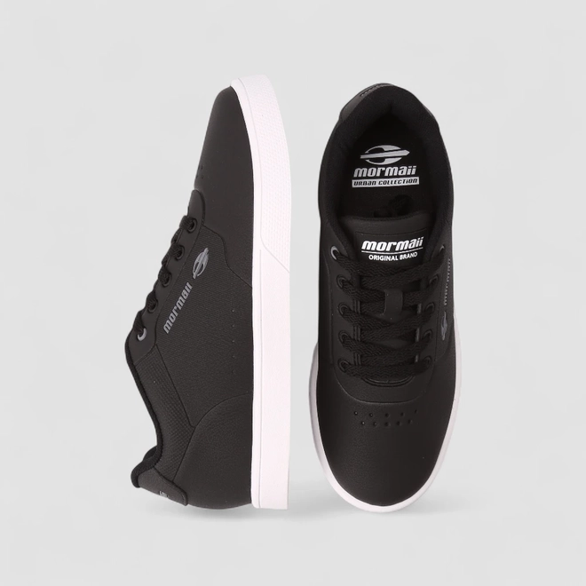 Tênis Casual Masculino Mormaii Original Preto