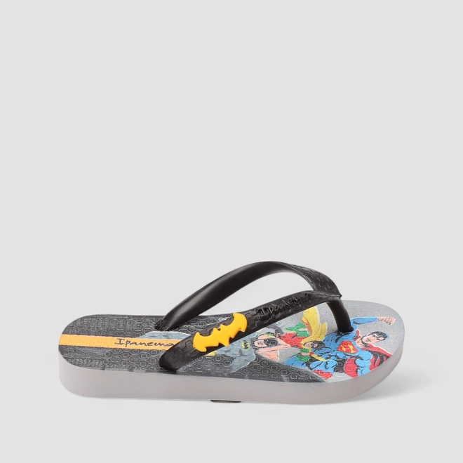 Chinelo Infantil Ipanema Liga Da Justiça Preto