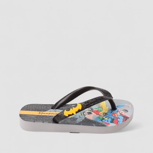 Chinelo Infantil Ipanema Liga Da Justiça Preto