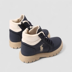 Bota Coturno Infantil Vertus Tratorada Marinho