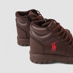 Bota Coturno Infantil Vertus Tratorada Marrom
