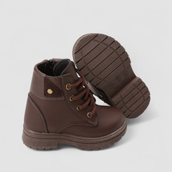 Bota Coturno Infantil Vertus Marrom