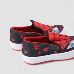 Slip On Infantil Vertus Calce Fácil Aranha Vermelho