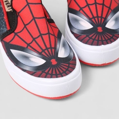 Slip On Infantil Vertus Calce Fácil Aranha Vermelho