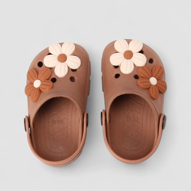 Babuche Infantil Gabrielinha Marrom