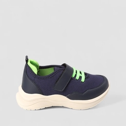 Tênis Casual Infantil Vertus Tira Aderente Azul